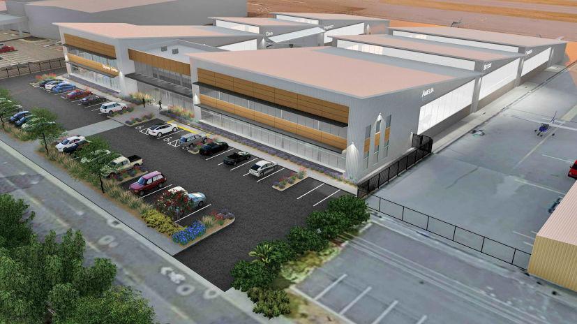 Rendering of the Skyway Center development in San Carlos.