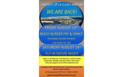 Aug. 13-14 Oceano Airport Celebration